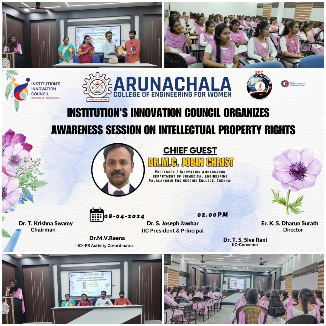 Institutions Innovation Council Organises Awareness session on 