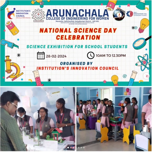📷National Science Day Celebration organised by Institutions Innovation Council 