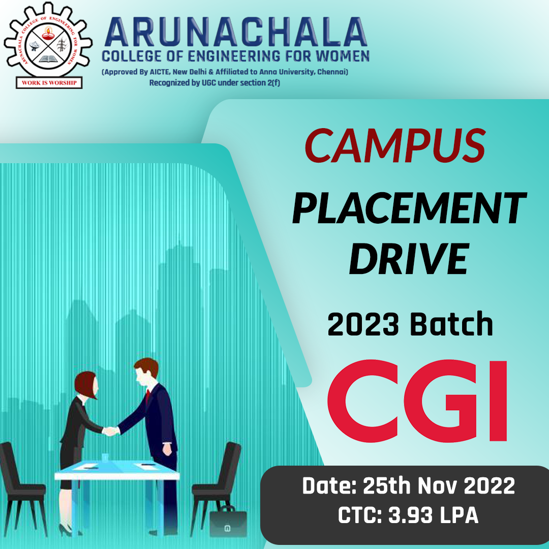 CAMPUS PLACEMENT DRIVE ON 25-11-2022